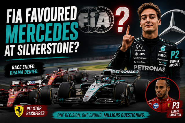 The Silverstone Freeze: Did the FIA Protect Mercedes, or Did Ferrari Self-Sabotage?